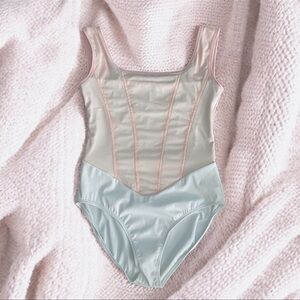 Limited Stock- En L’Air Diana Cygne Corset Leotard Adult Large